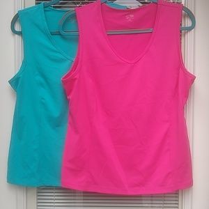 SOLD  XL  Champion stay-Dry tops (2)